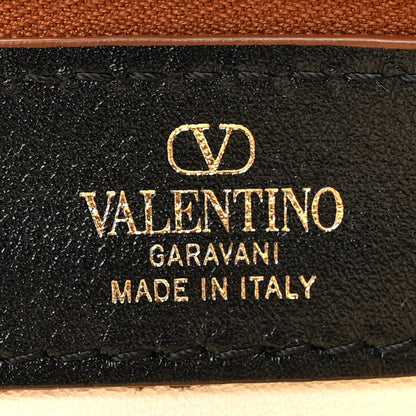 Valentino Garavani Calfskin Large Go-Hobo Bag Saddle Brown
