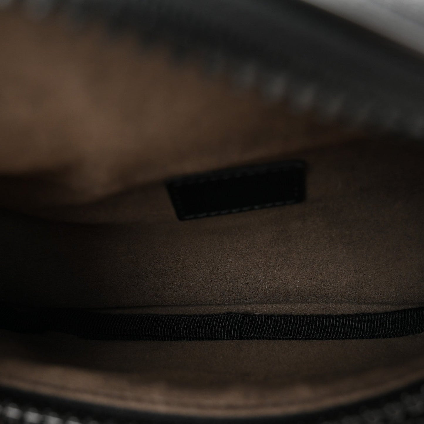 Gucci GG Supreme Monogram Belt Bag Black