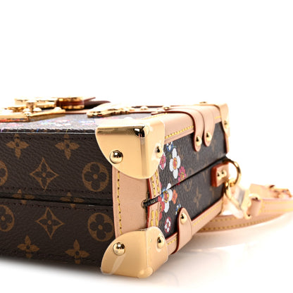 Louis Vuitton LV X TM Monogram Flowers Petite Malle