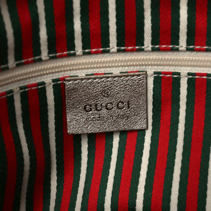 Gucci Monogram Small Abbey Tote  Gold