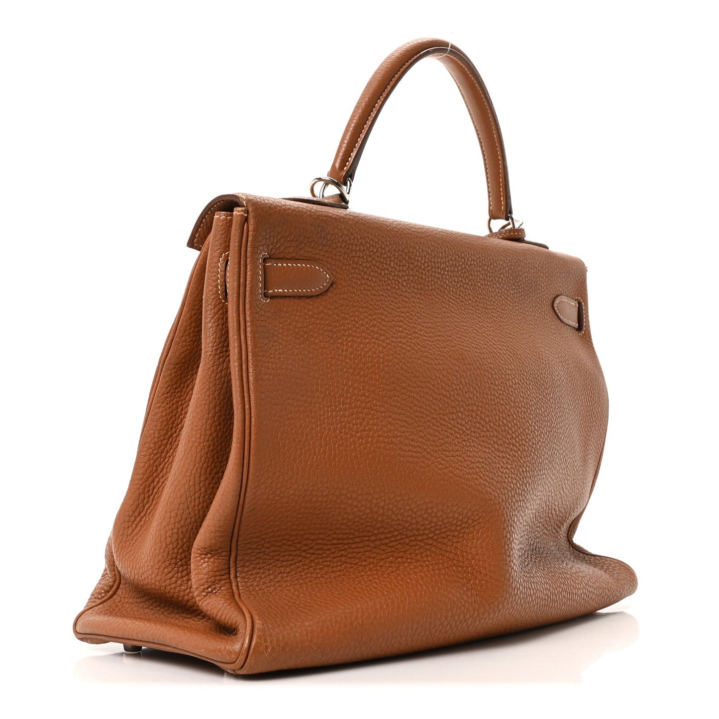 Hermes Taurillon Clemence Kelly Retourne 35 Gold