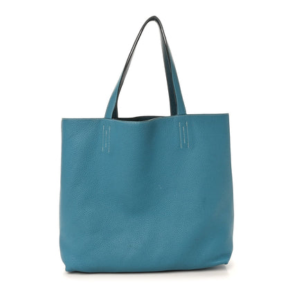 Hermes Taurillon Clemence Double Sens 45 Reversible Tote