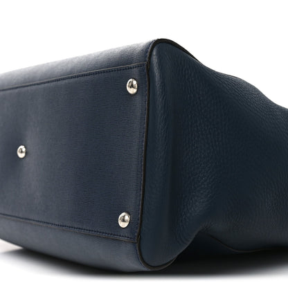 Fendi Vitello Elite Large 2Jours Tote Ametista