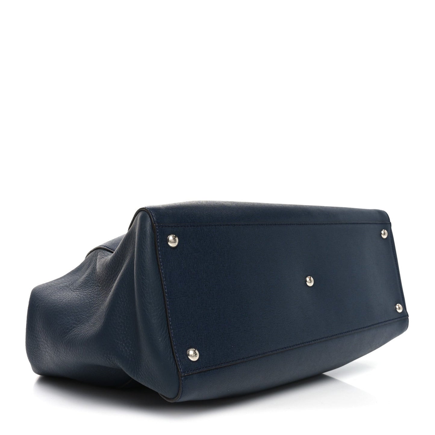 Fendi Vitello Elite Large 2Jours Tote Ametista