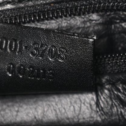 Gucci Calfskin Hobo Bag Black