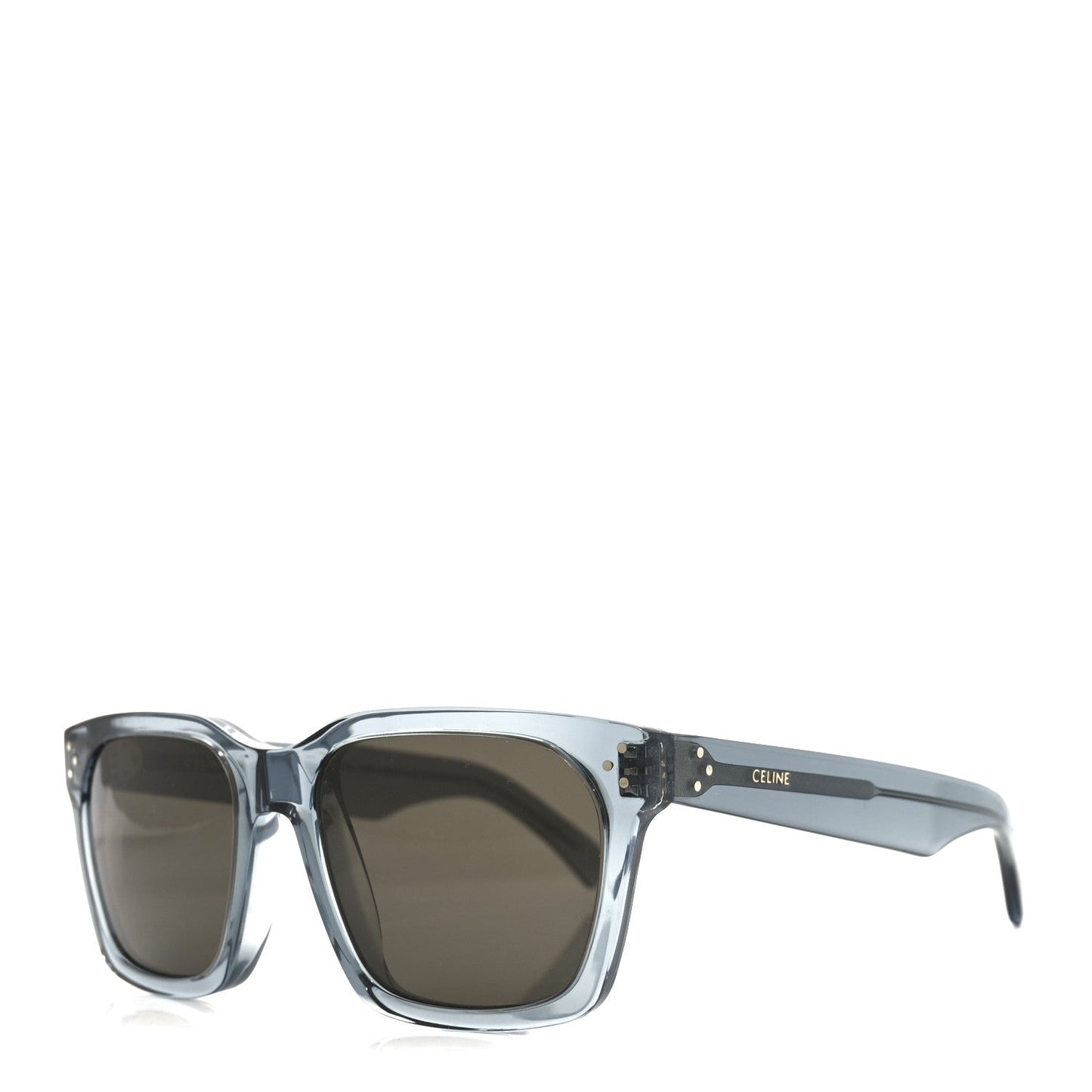 Celine Acetate Polarized Square Sunglasses CL40248I Blue