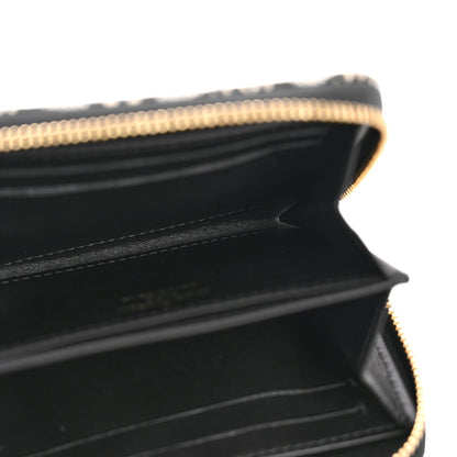 Louis Vuitton Jacquard Since 1854 Zippy Coin Purse Grey