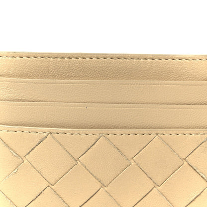 Bottega Veneta Nappa Intrecciato Card Holder Porridge
