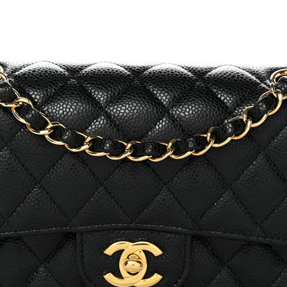Chanel Caviar Quilted Small Double Flap Black