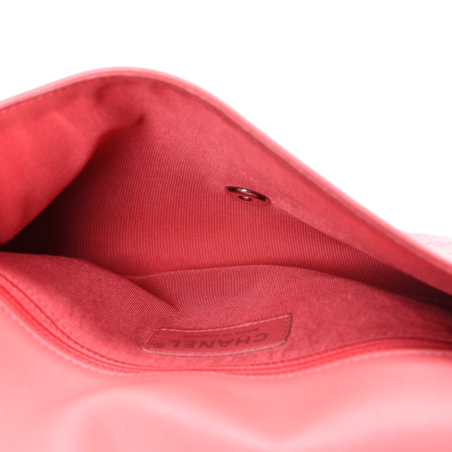 Chanel Crumpled Calfskin Quilted Bi Vintage Small Single Flap Pink