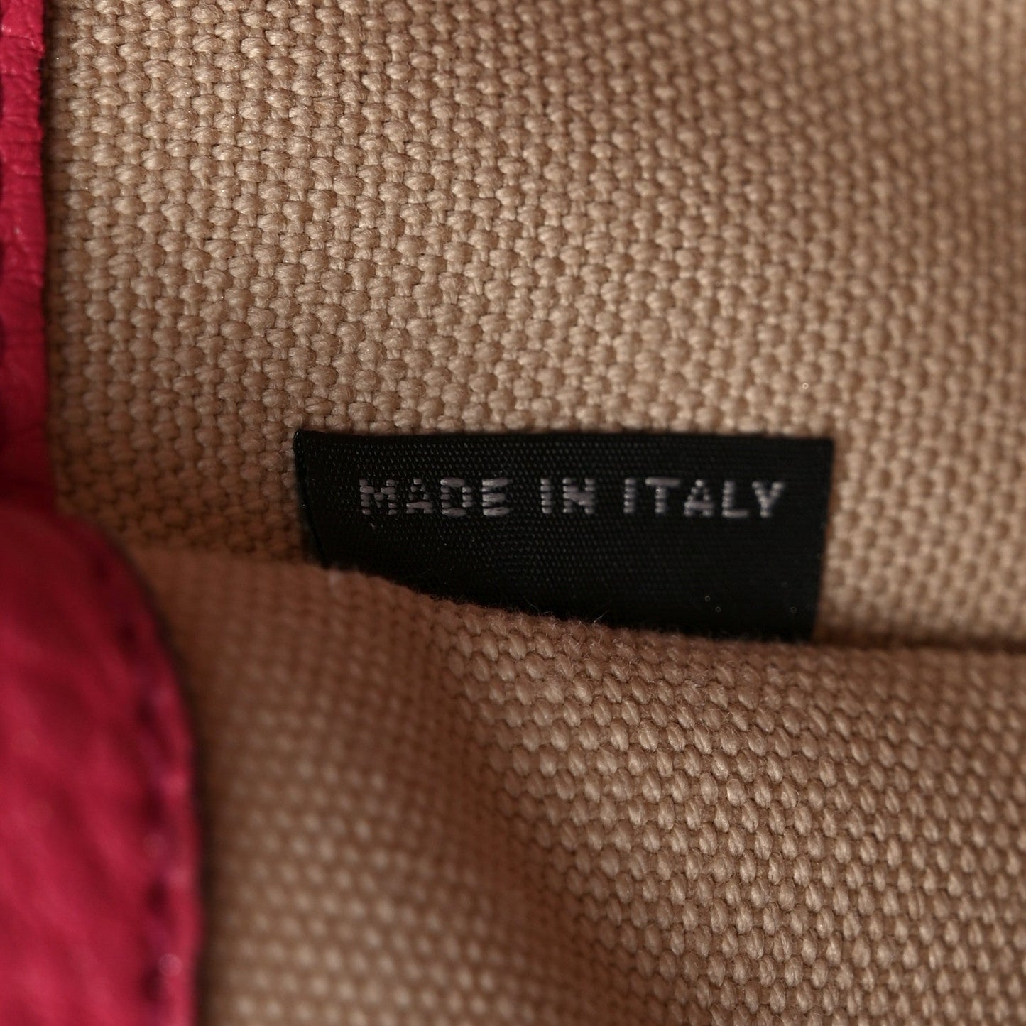 Prada Vitello Daino Shopping Tote Peonia