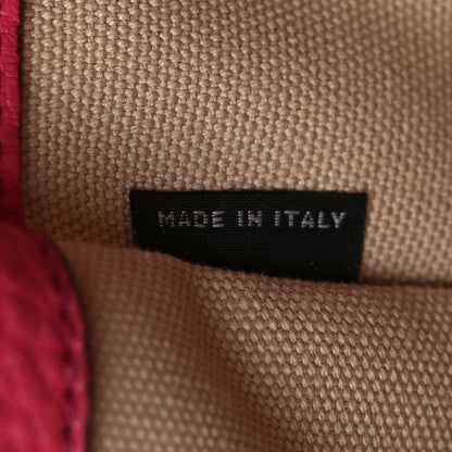 Prada Vitello Daino Shopping Tote Peonia