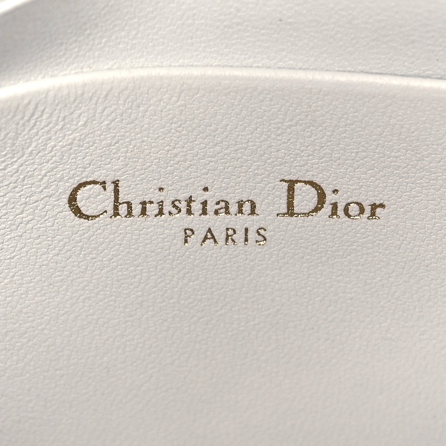Christian Dior Calfskin Le Coeur Des Papillons Mini My Dior Bag White Multicolor