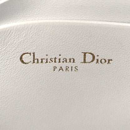 Christian Dior Calfskin Le Coeur Des Papillons Mini My Dior Bag White Multicolor