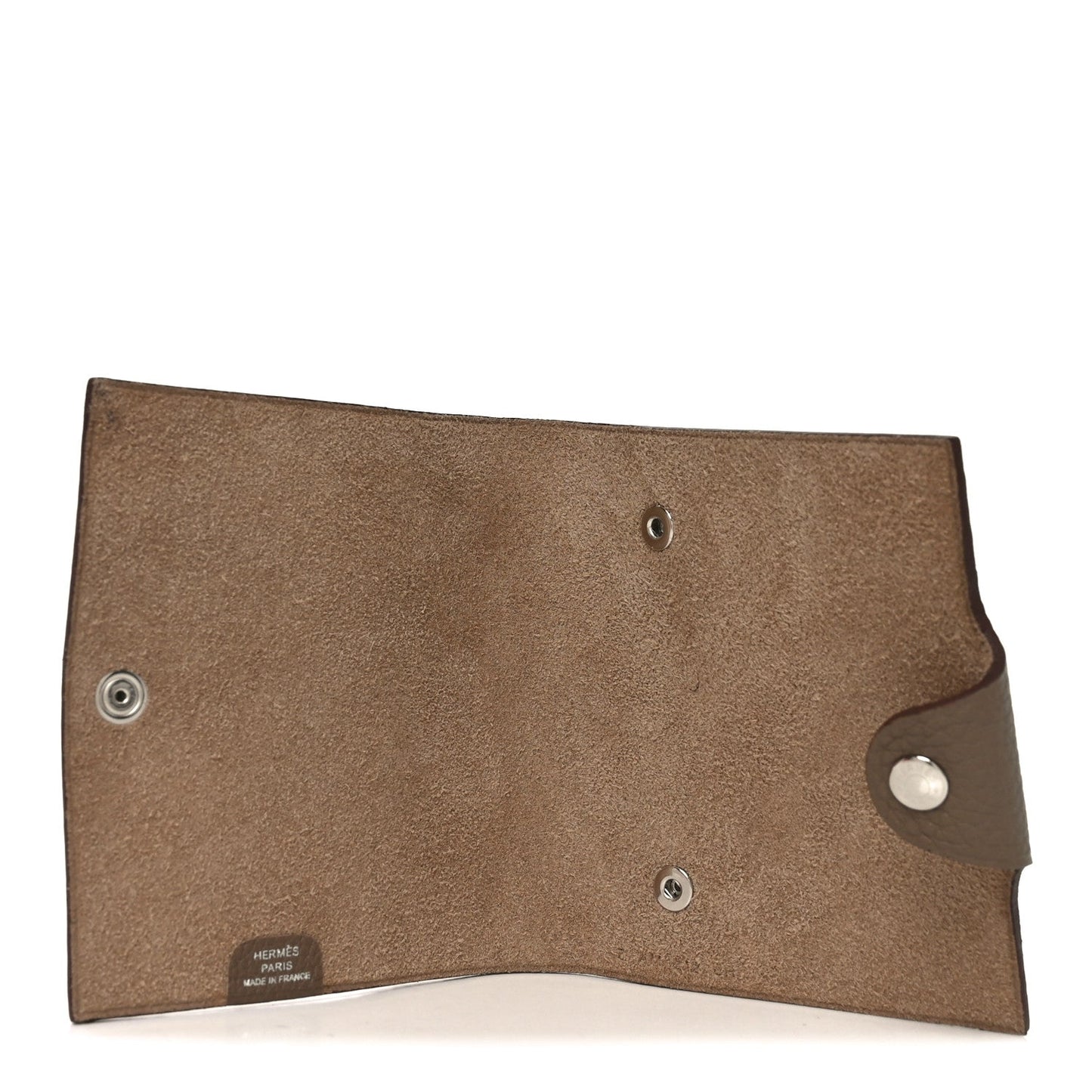 Hermes Togo Ulysse Mini Notebook Etoupe