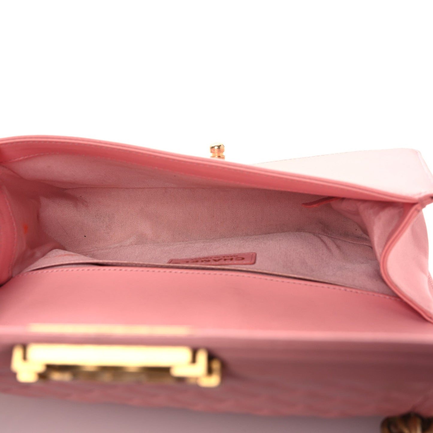 Chanel Lambskin Quilted Medium Boy Flap Light Pink
