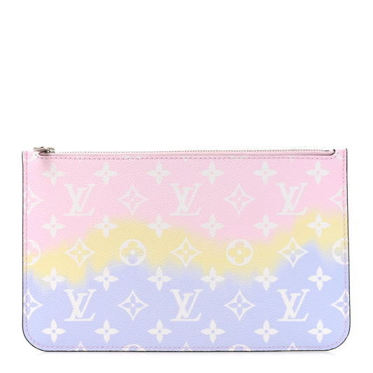 Louis Vuitton Monogram Escale Neverfull MM GM Pochette Pastel