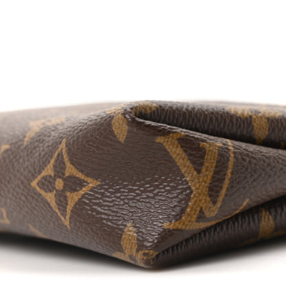 Louis Vuitton Monogram Pallas Clutch Black