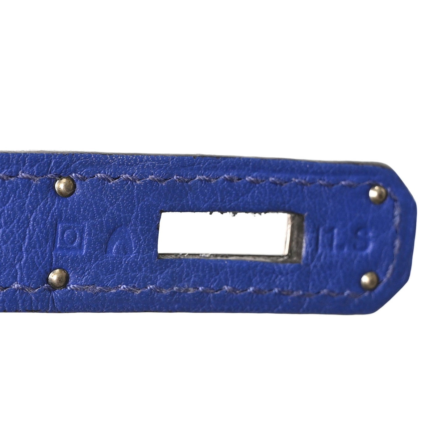 Hermes Togo Kelly Retourne 35 Bleu Electrique