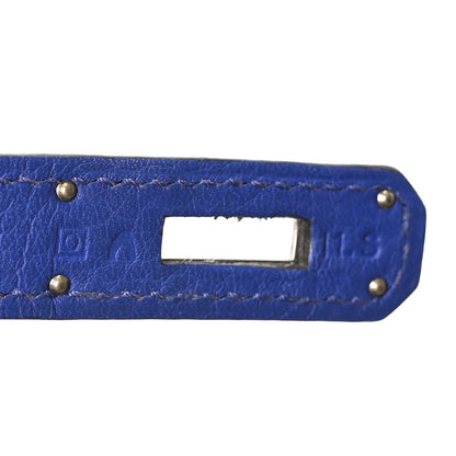 Hermes Togo Kelly Retourne 35 Bleu Electrique