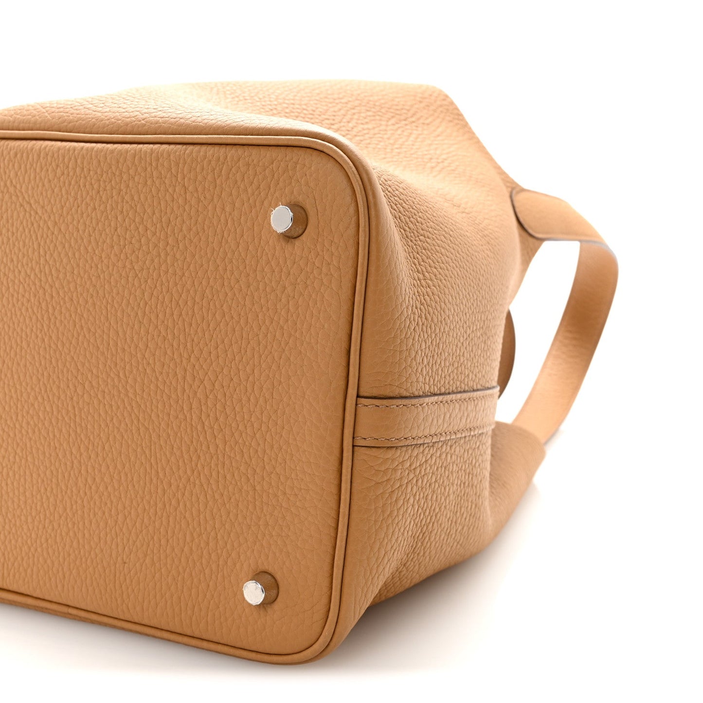 Hermes Taurillon Clemence Picotin Lock 22 Biscuit