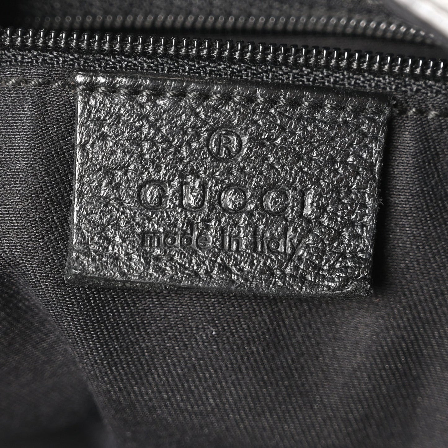Gucci Monogram Abbey D Ring Tote Black