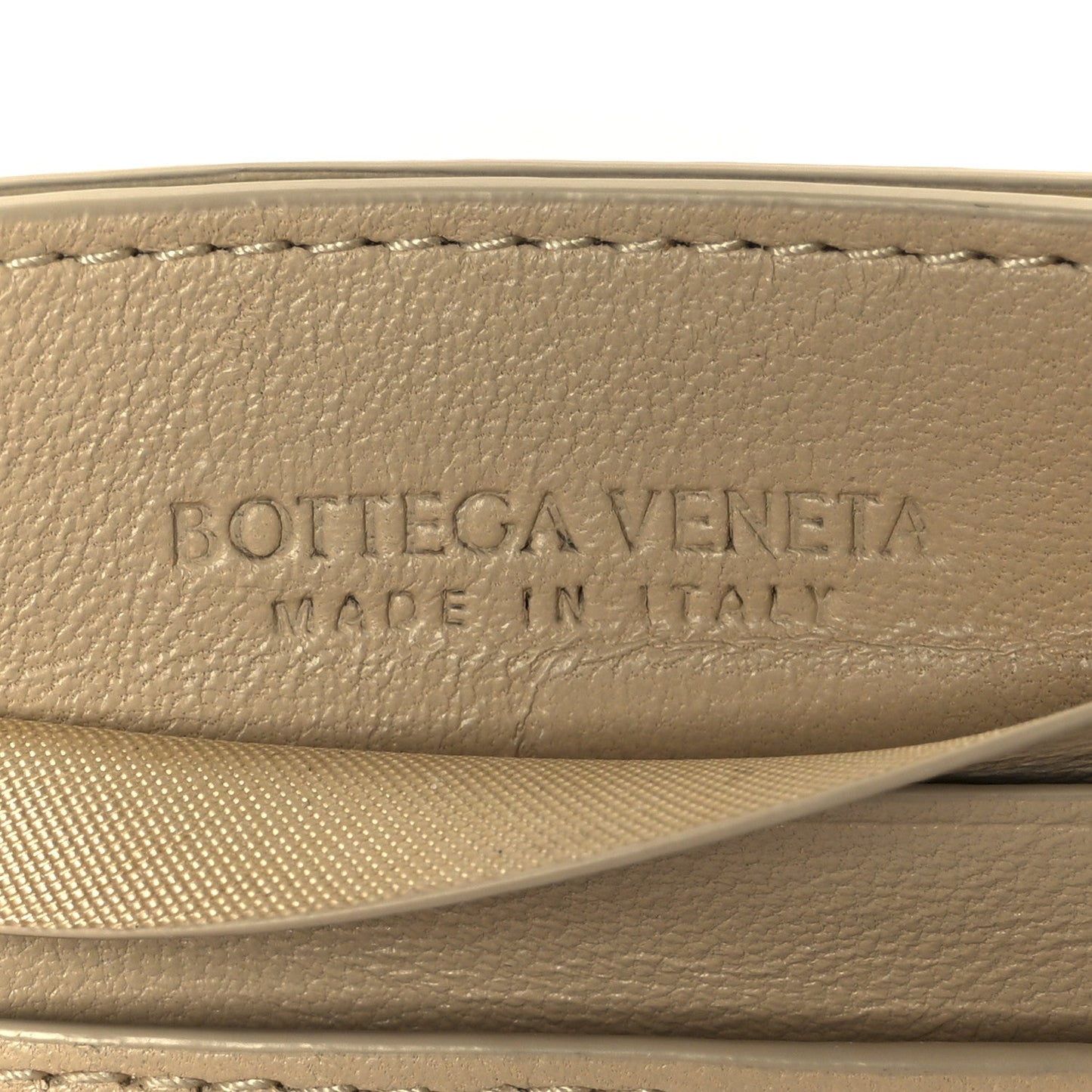 Bottega Veneta Nappa Intrecciato Card Holder Porridge
