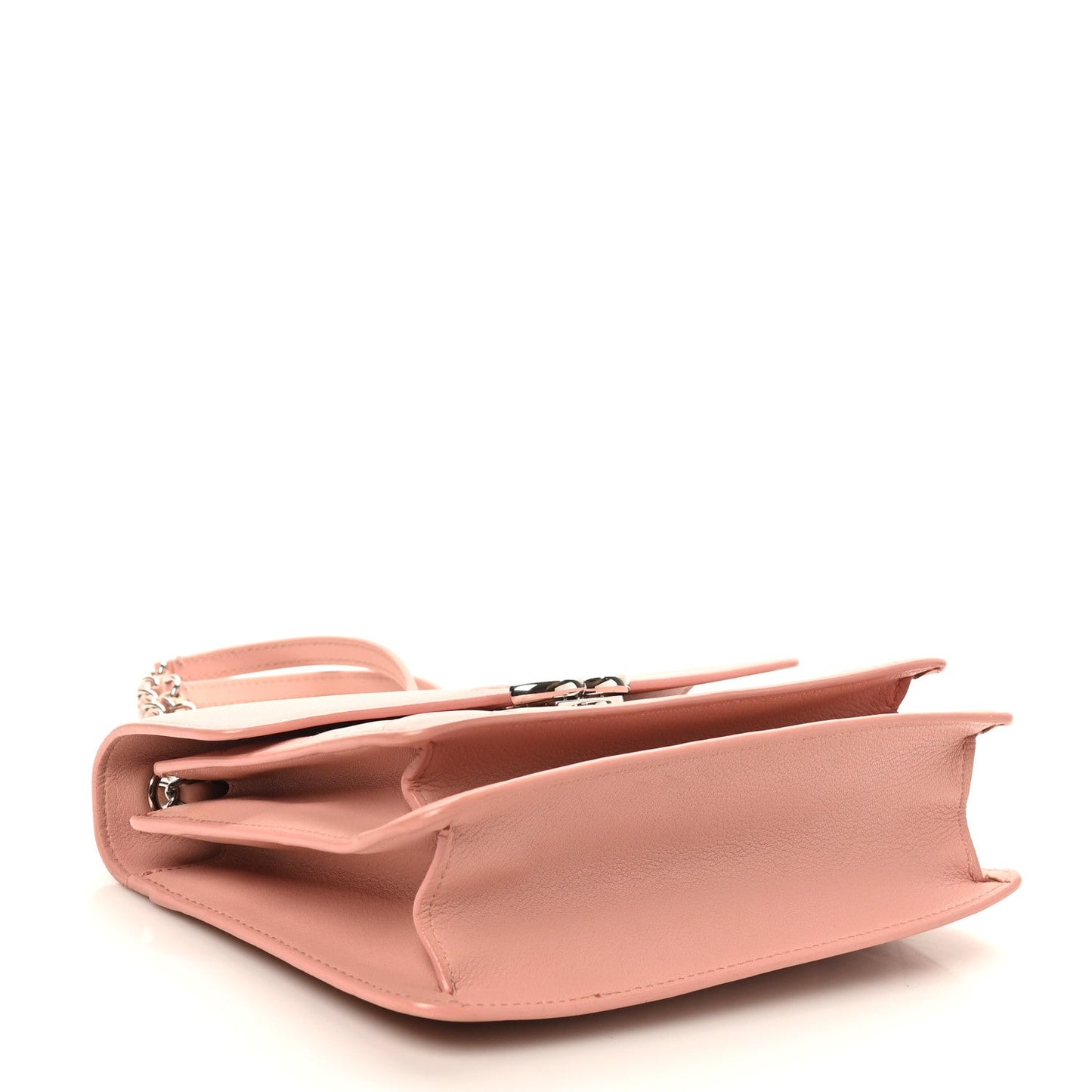 Chanel Goatskin Quilted Small CC Box Flap Pink