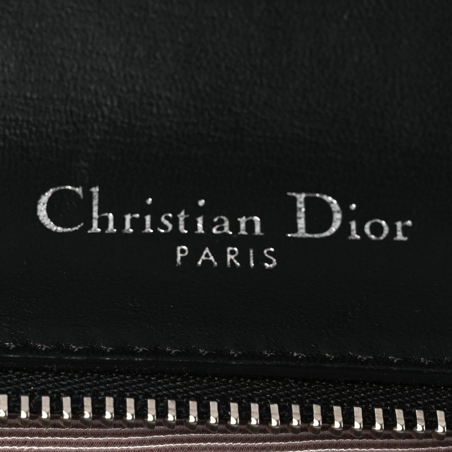 Christian Dior Lambskin Medium Diorama Flap Bag Black