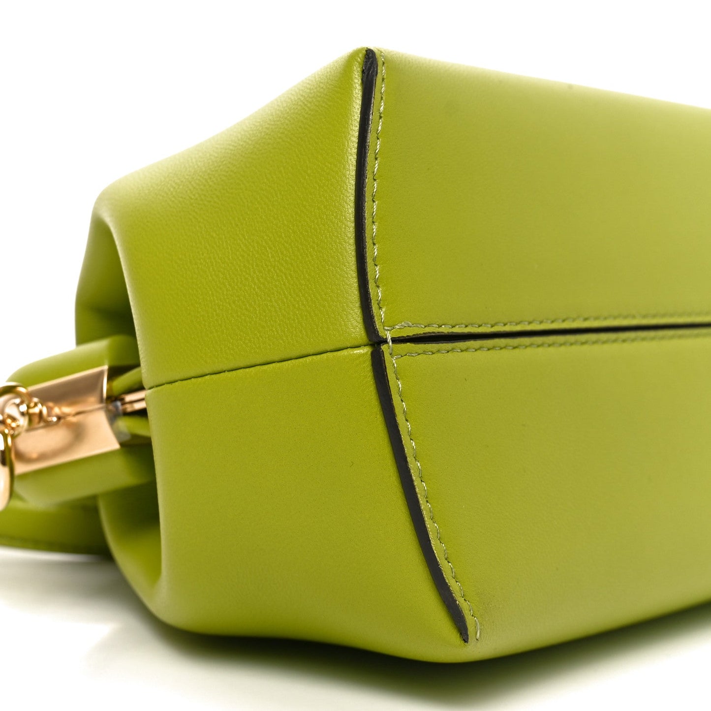 Fendi Shiny Nappa Small Fendi First Wasabi