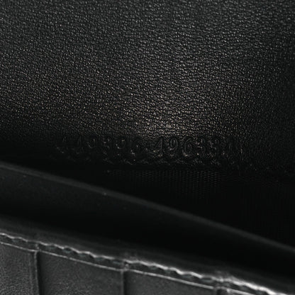 Gucci Soft Microguccissima Continental Wallet Black