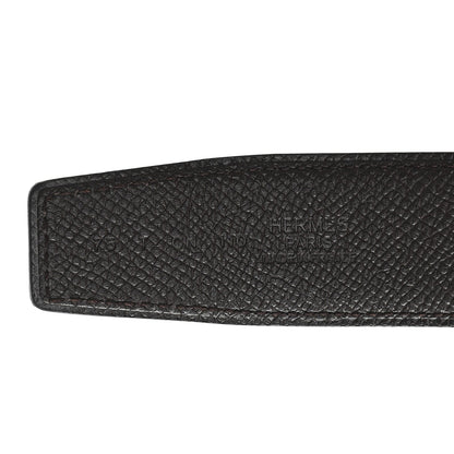 Hermes Epsom Swift 32mm Collier De Chien Belt 75 Black