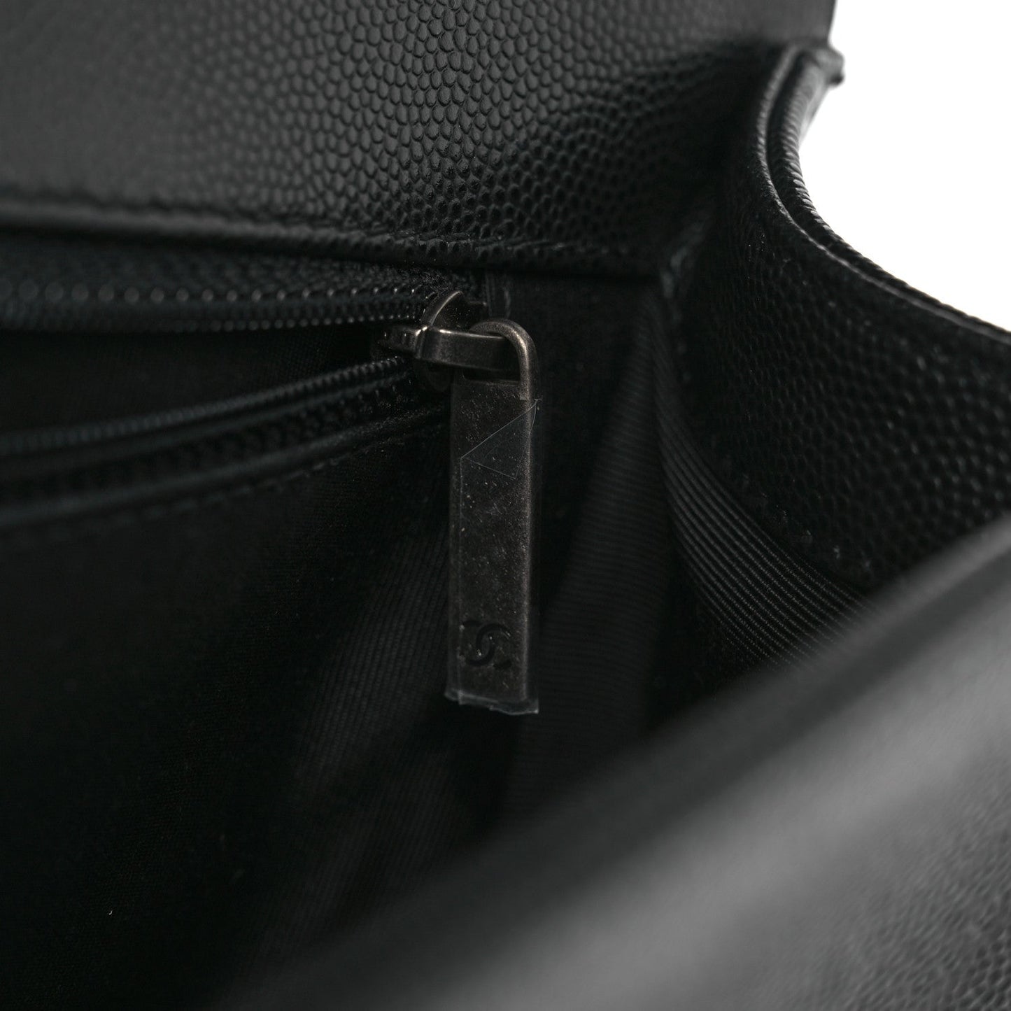 Chanel Caviar Quilted New Medium Boy Flap Black
