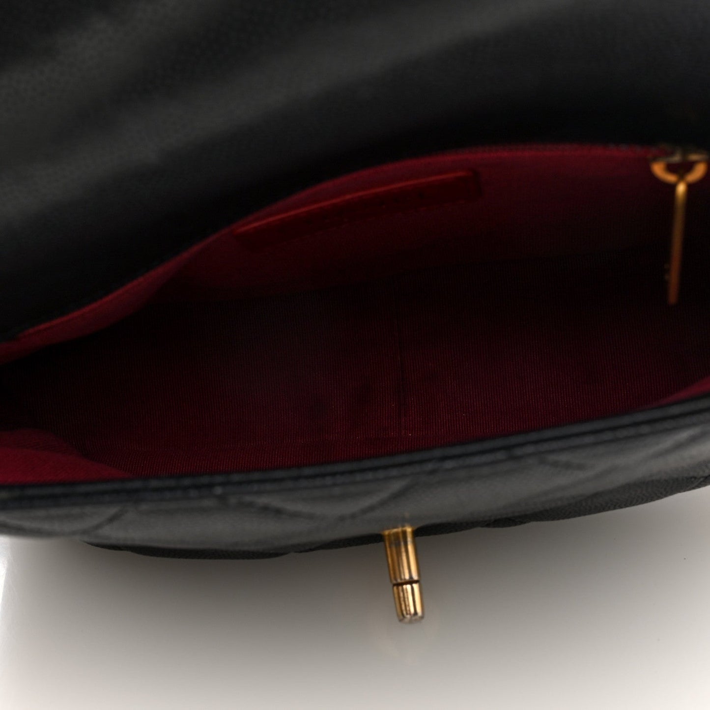 Chanel Caviar Quilted Small Twist Your Buttons Flap Black