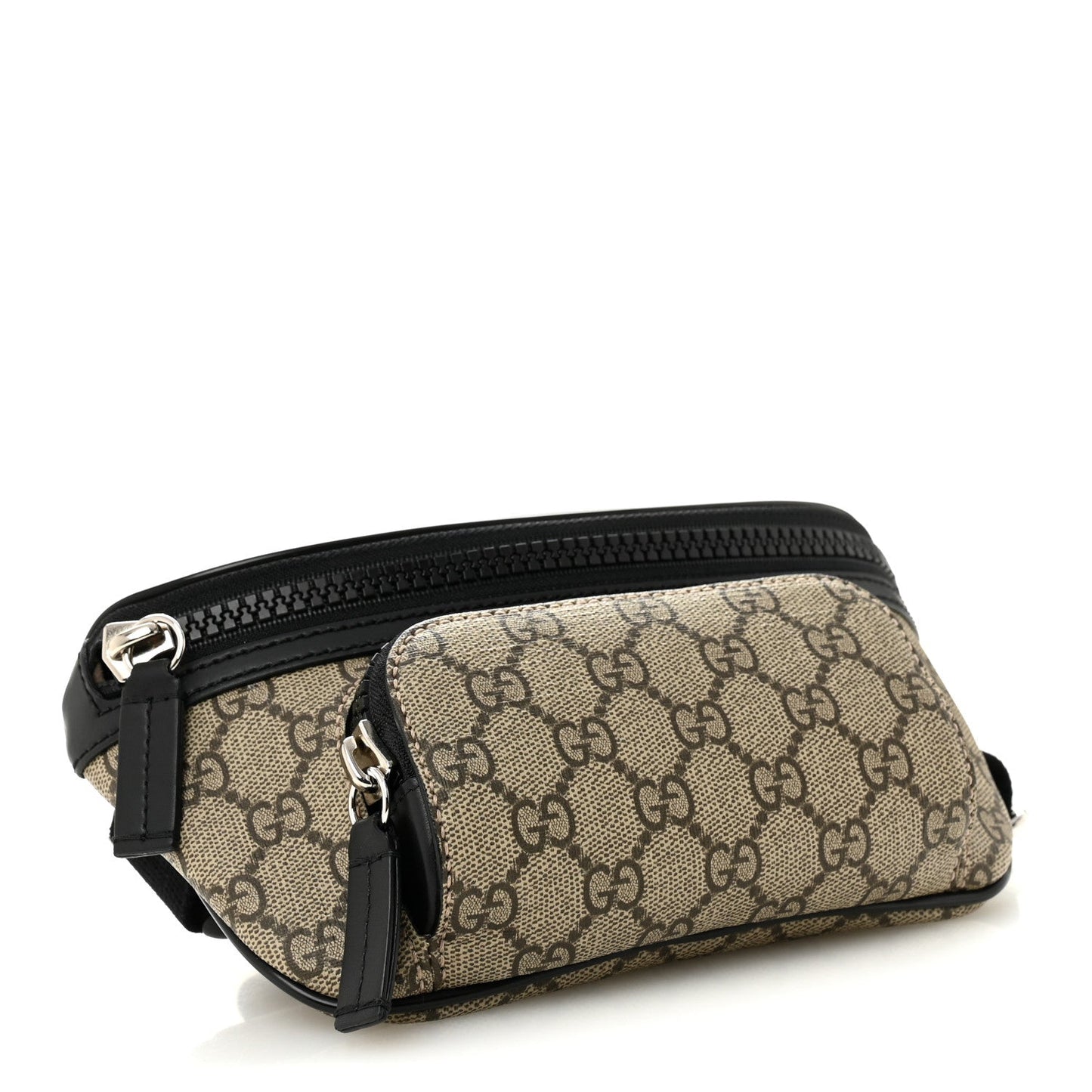 Gucci GG Supreme Monogram Belt Bag Black