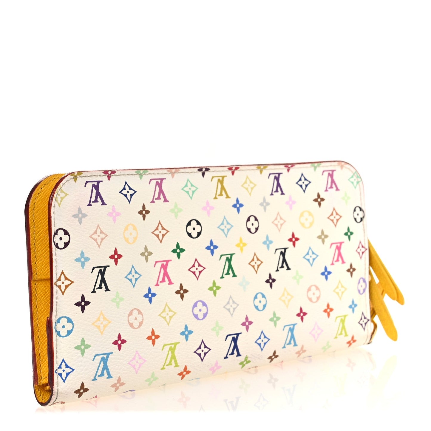 Louis Vuitton Monogram Multicolor Insolite Wallet White Citron