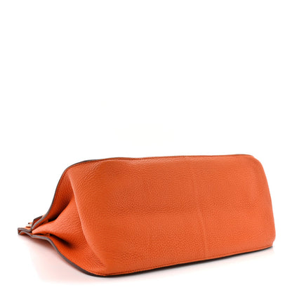 Hermes Taurillon Clemence Jypsiere 31 Orange