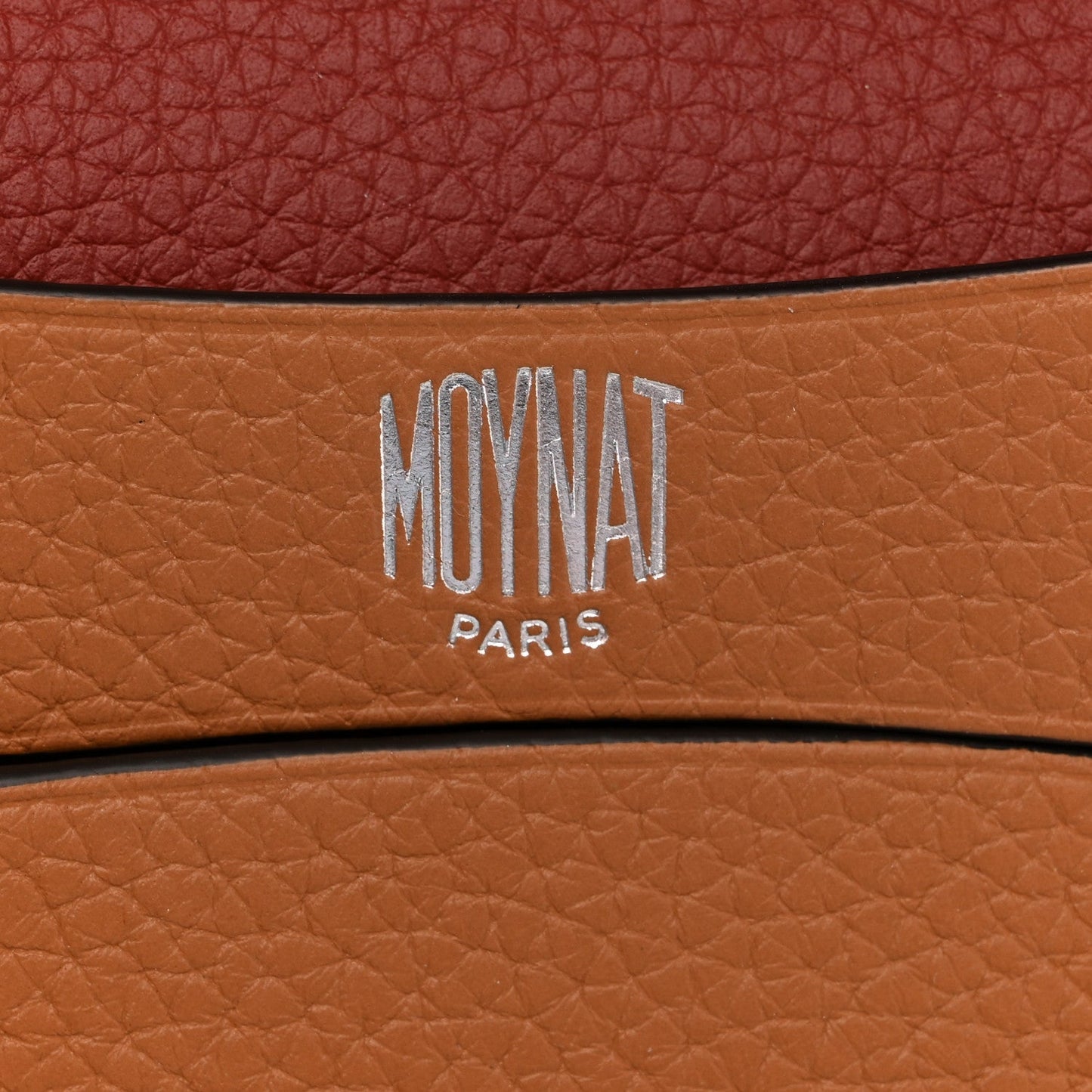 Moynat Taurillon Blush Envelope PP Camel