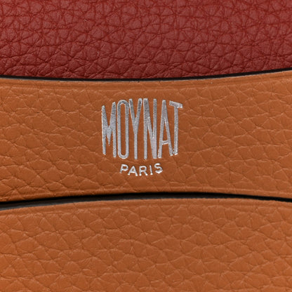 Moynat Taurillon Blush Envelope PP Camel