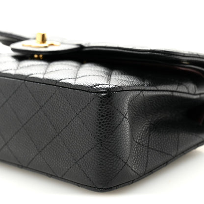 Chanel Caviar Quilted Small Double Flap Black