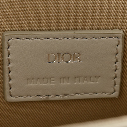 Christian Dior Coated Canvas CD Diamond Hit The Road A4 Case Gray