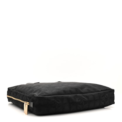 Chanel Nylon Travel Briefcase Black