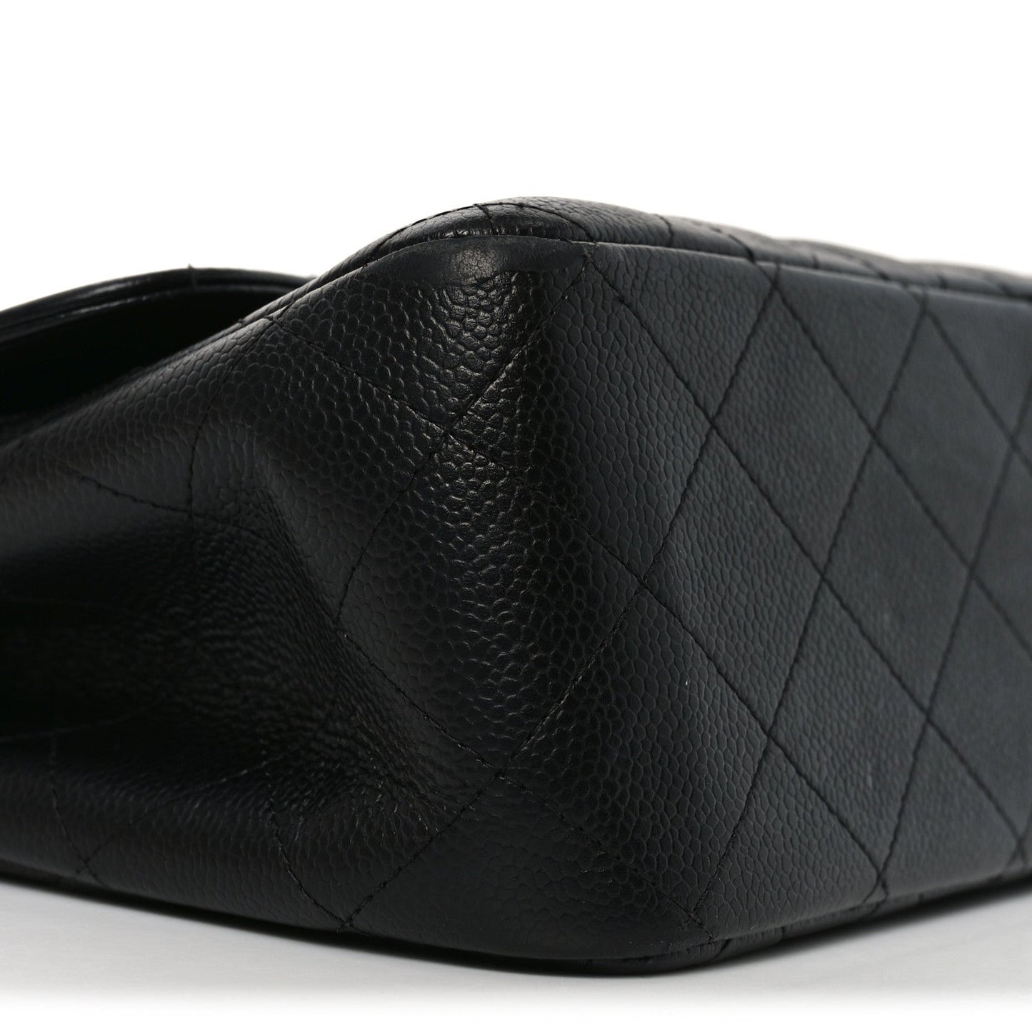 Chanel Caviar Quilted Jumbo Double Flap Black