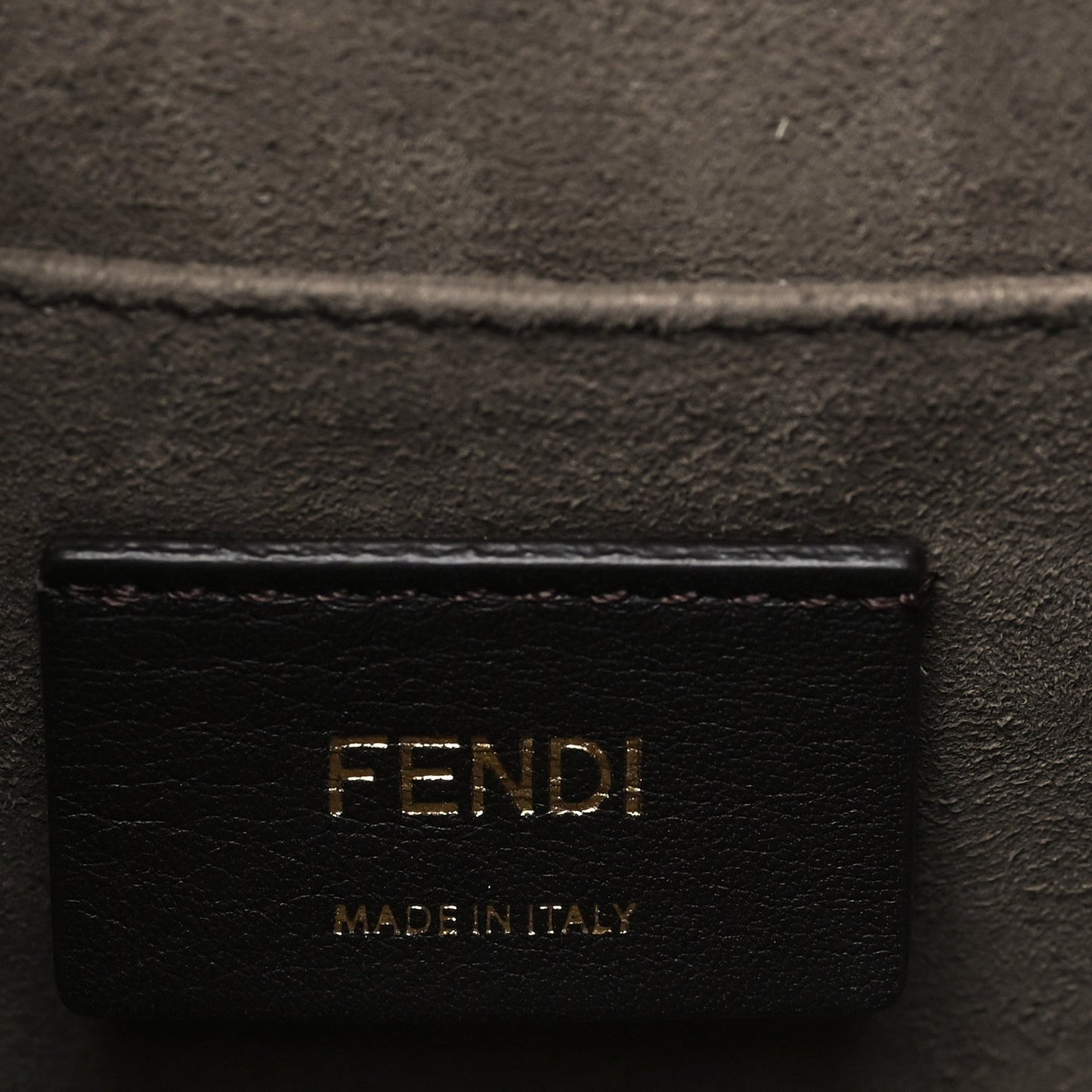 Fendi Vitello Grace Openwork Small Kan I Shoulder Bag White Ice