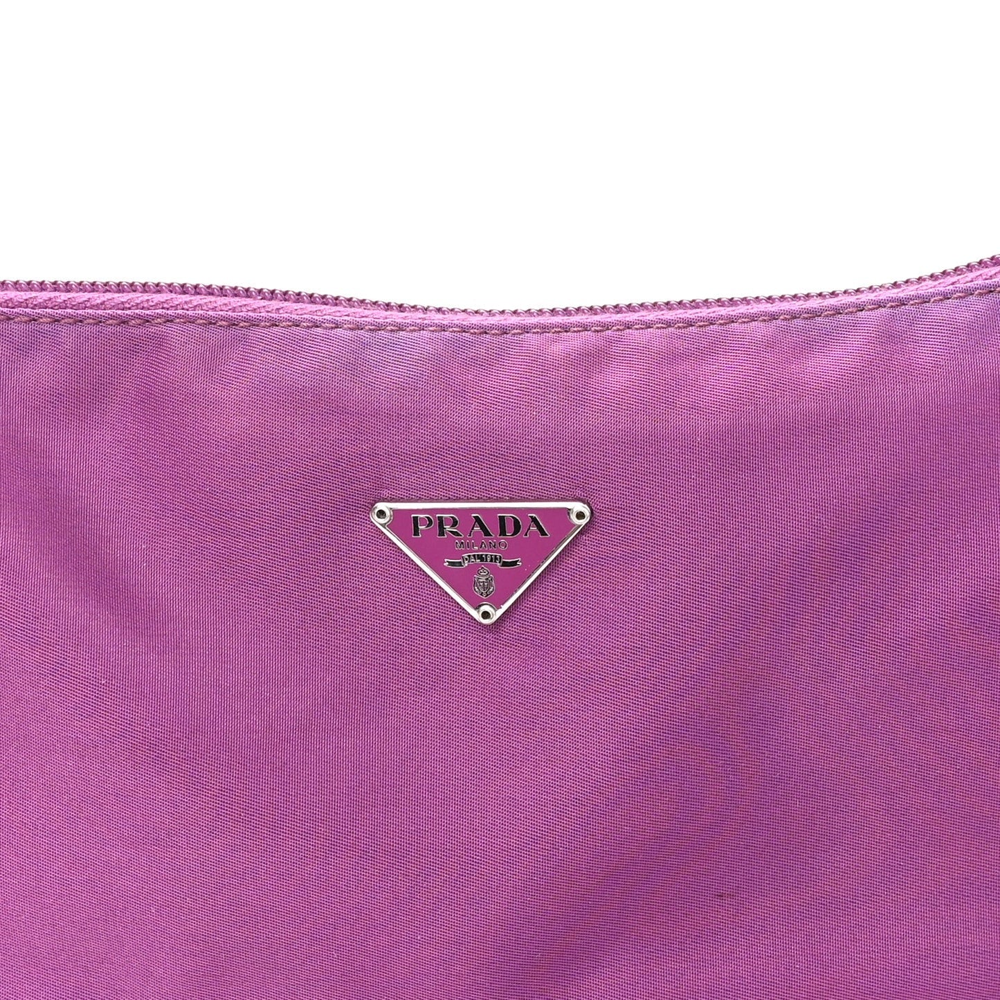Prada Tessuto Nylon Sport Pochette Malva