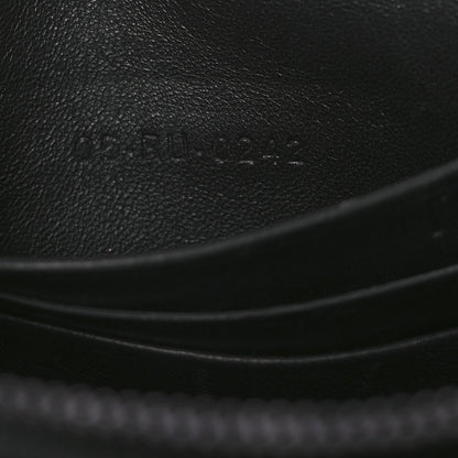 Christian Dior Calfskin Macrocannage Mini Caro Bag Black