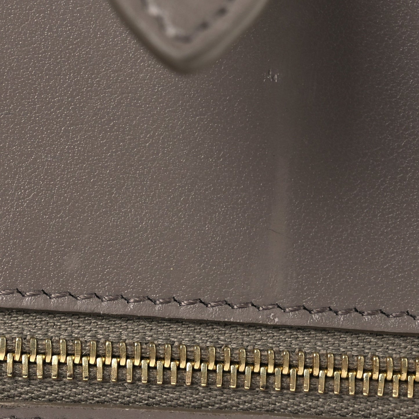 Celine Grained Calfskin Medium Multifunction Strap Wallet Pebble