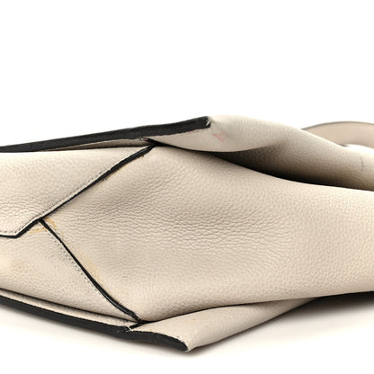 Celine Baby Grained Calfskin Medium Tri-Fold Bag Powder