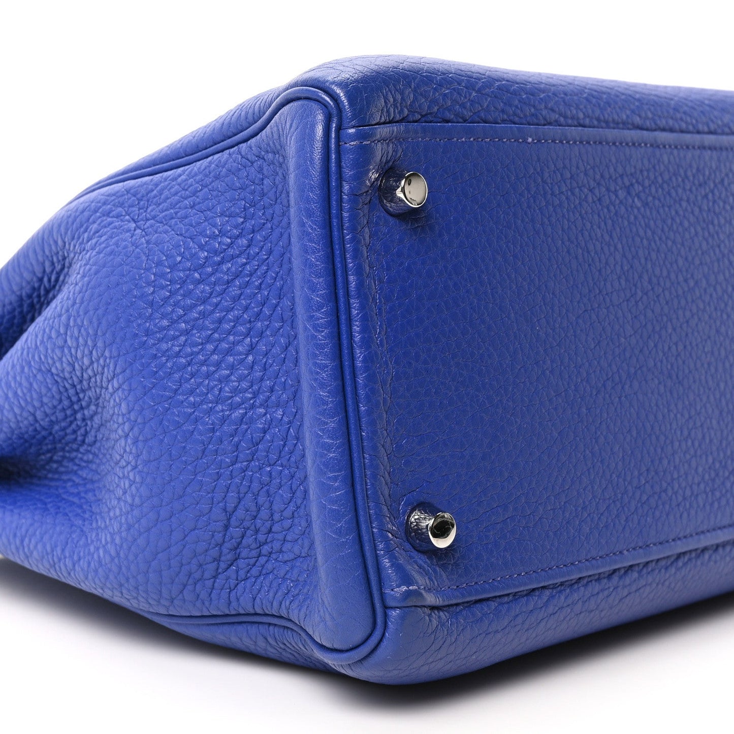Hermes Togo Kelly Retourne 35 Bleu Electrique