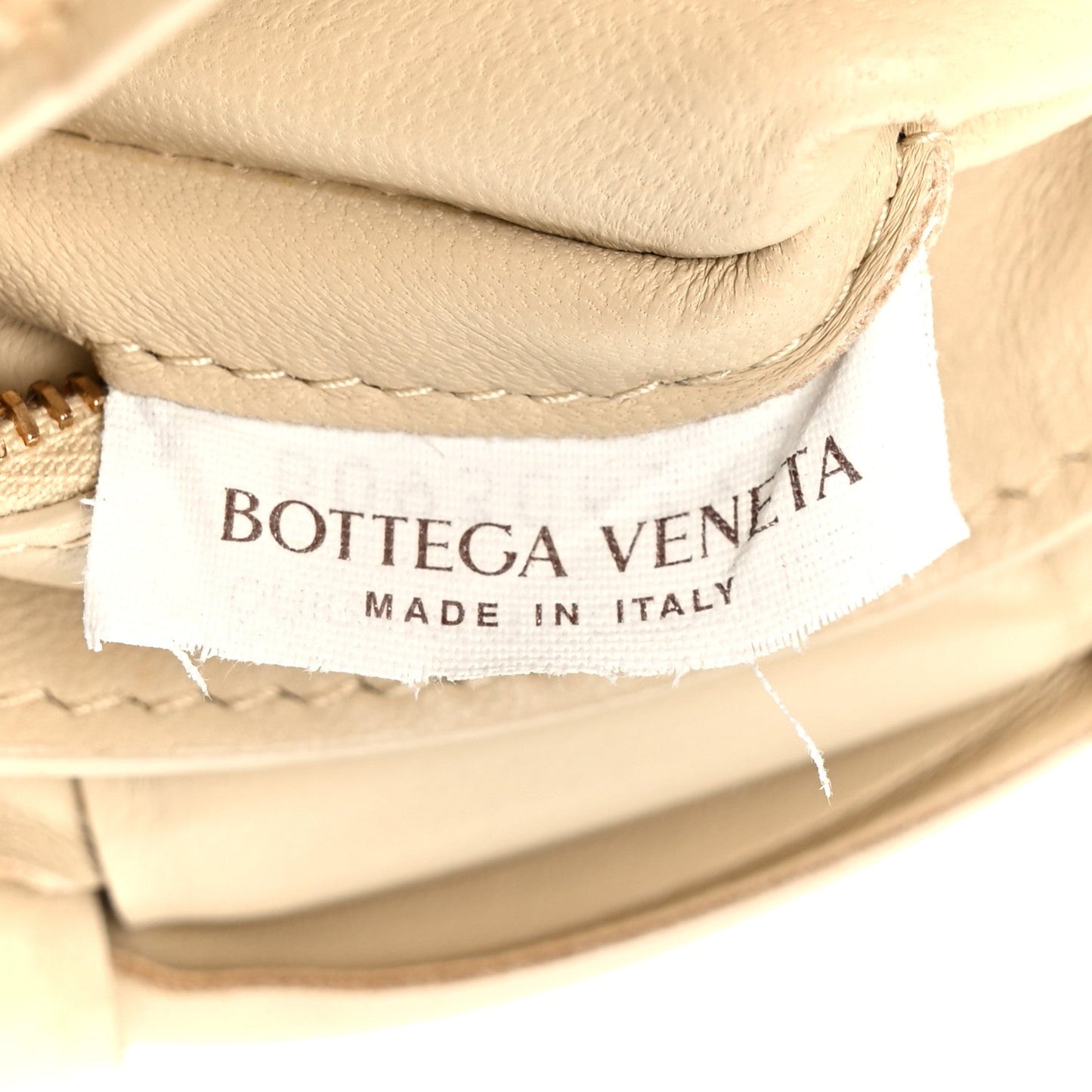 Bottega Veneta Lambskin Maxi Intreccio Padded Chain Cassette Crossbody Bag Porridge
